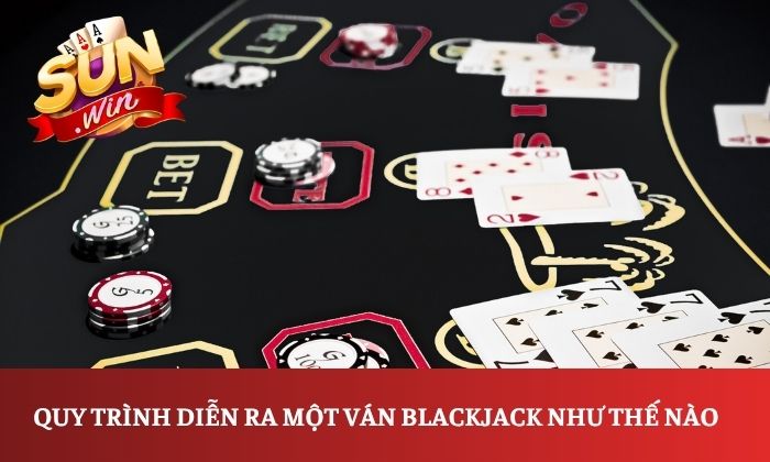 Quy trình diễn ra một ván Blackjack như thế nào