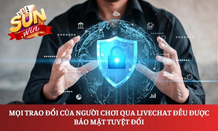 Mọi trao đổi của người chơi qua livechat đều được bảo mật tuyệt đối